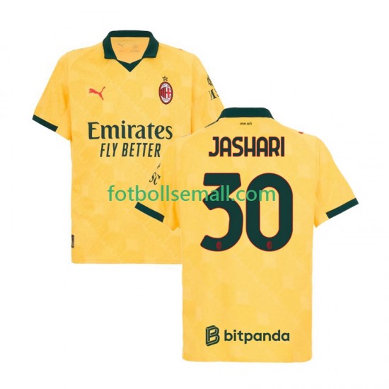 Matchtröjor AC Milan Ardon Jashari 30 2025-2026 Kortärmad till Herr (3:e ställ)