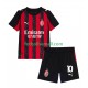 Matchtröjor AC Milan Rafael Leao 10 2025-2026 Kortärmad till Barn (1:a ställ)