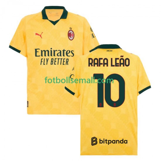 Matchtröjor AC Milan Rafael Leao 10 2025-2026 Kortärmad till Herr (3:e ställ)