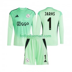 Matchtröjor AFC Ajax Målvaktströja Vitezslav Jaros 1 2025-2026 Långärmad till Barn (1:a ställ)
