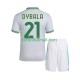 Matchtröjor AS Roma Dybala 21 2025-2026 Kortärmad till Barn (3:e ställ)