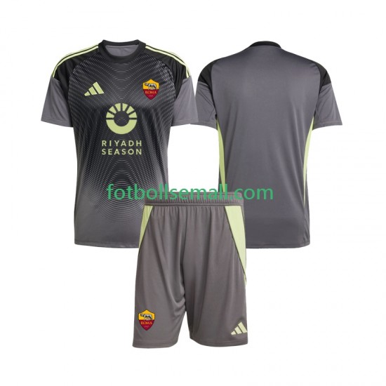 Matchtröjor AS Roma Målvaktströja 2025-2026 Kortärmad till Barn (1:a ställ)