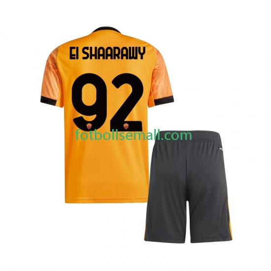 Matchtröjor AS Roma Stephan El Shaarawy 92 2025-2026 Kortärmad till Barn (2:a ställ)
