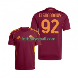 Matchtröjor AS Roma Stephan El Shaarawy 92 2025-2026 Kortärmad till Herr (1:a ställ)