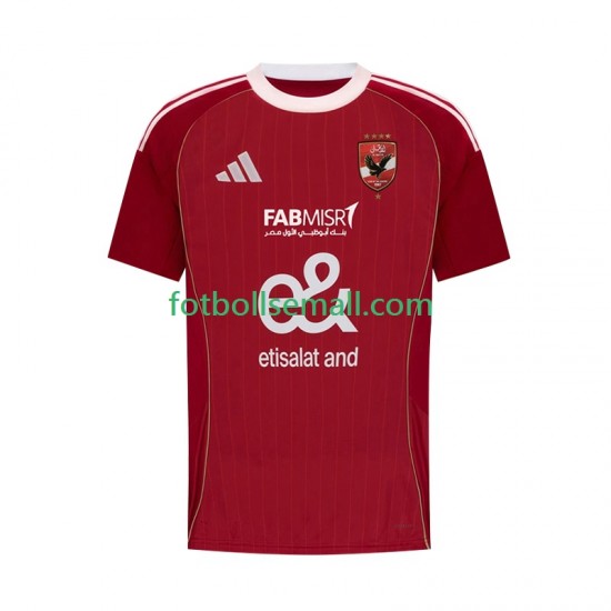 Matchtröjor Al Ahly SC 2025-2026 Kortärmad till Herr (1:a ställ)