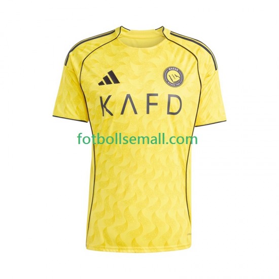 Matchtröjor Al Nassr 2025-2026 Kortärmad till Herr (1:a ställ)