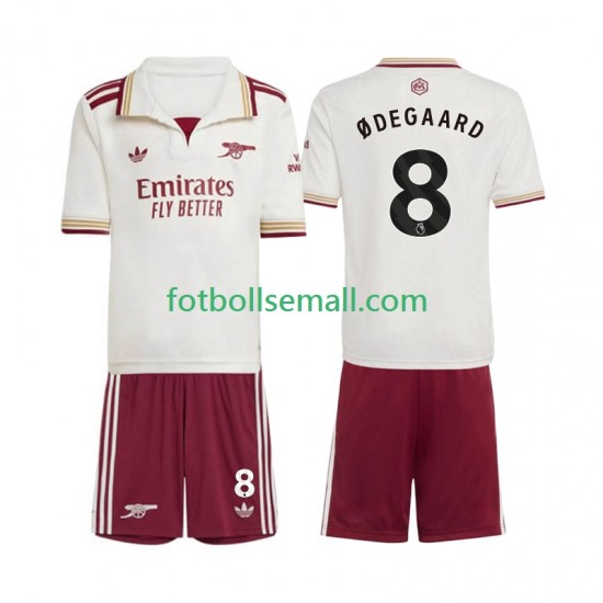 Matchtröjor Arsenal Martin Odegaard 8 2025-2026 Kortärmad till Barn (3:e ställ)