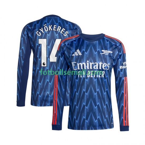 Matchtröjor Arsenal Viktor Gyokeres 14 2025-2026 Långärmad till Herr (2:a ställ)