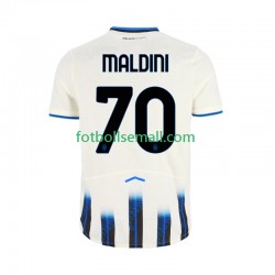 Matchtröjor Atalanta Daniel Maldini 70 2025-2026 Kortärmad till Herr (2:a ställ)