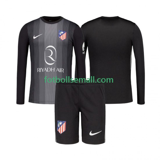 Matchtröjor Atlético Madrid Målvaktströja 2025-2026 Långärmad till Barn (2:a ställ)