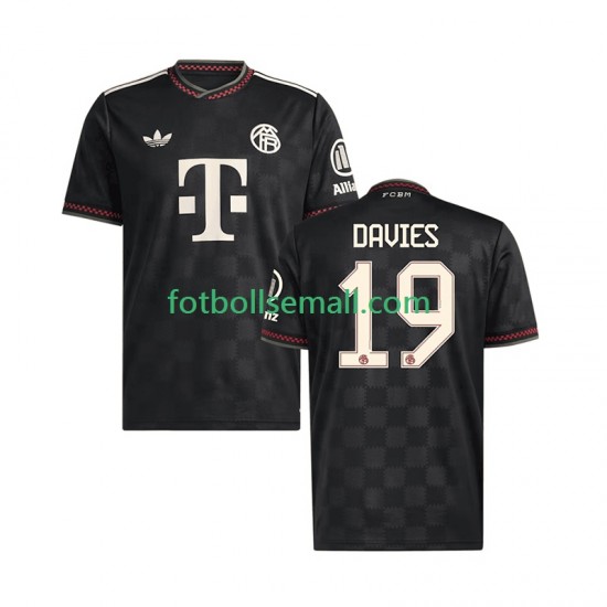 Matchtröjor FC Bayern München Alphonso Davies 19 2025-2026 Kortärmad till Herr (3:e ställ)