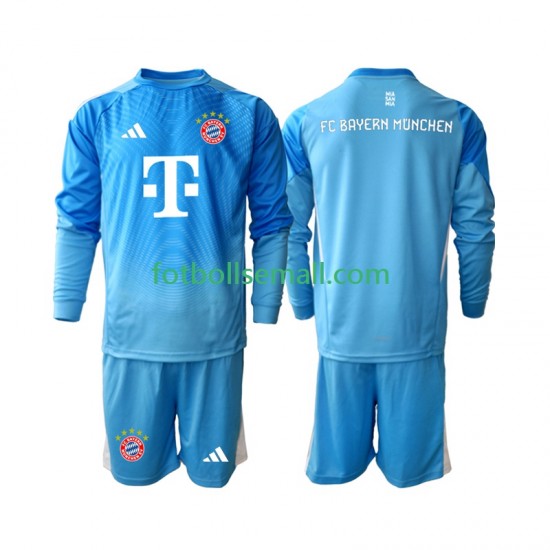 Matchtröjor FC Bayern München Målvaktströja 2025-2026 Långärmad till Barn (3:e ställ)