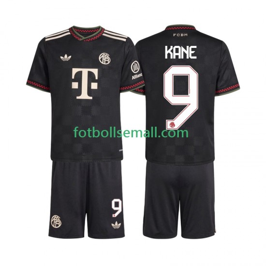 Matchtröjor FC Bayern München Harry Kane 9 2025-2026 Kortärmad till Barn (3:e ställ)