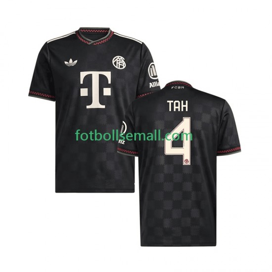 Matchtröjor FC Bayern München Jonathan Tah 4 2025-2026 Kortärmad till Herr (3:e ställ)
