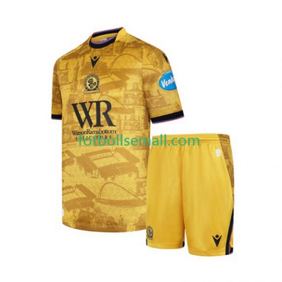 Matchtröjor Blackburn Rovers 2025-2026 Kortärmad till Barn (2:a ställ)