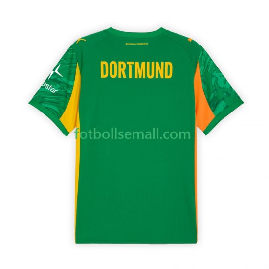 Matchtröjor Borussia Dortmund Målvaktströja 2025-2026 Kortärmad till Herr (1:a ställ)