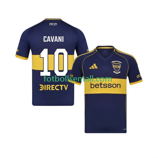 Matchtröjor CA Boca Juniors Edinson Cavani 10 2025-2026 Kortärmad till Herr (1:a ställ)