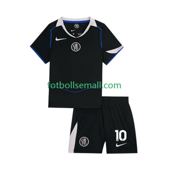 Matchtröjor Chelsea Cole Palmer 10 2025-2026 Kortärmad till Barn (3:e ställ)