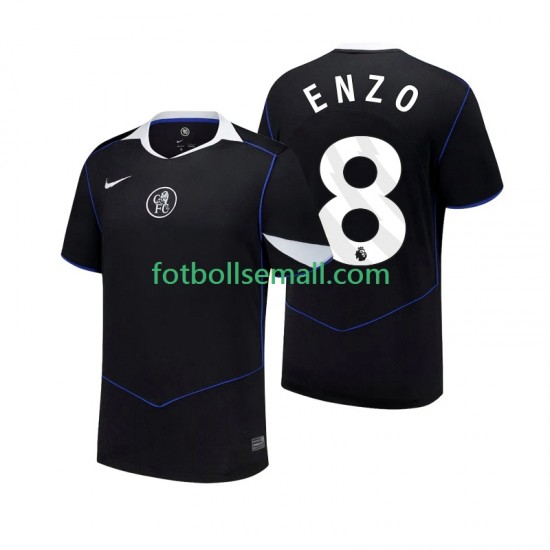Matchtröjor Chelsea Enzo Fernandez 8 2025-2026 Kortärmad till Herr (3:e ställ)
