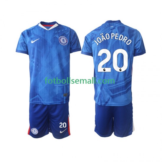 Matchtröjor Chelsea joao pedro 20 2025-2026 Kortärmad till Barn (1:a ställ)
