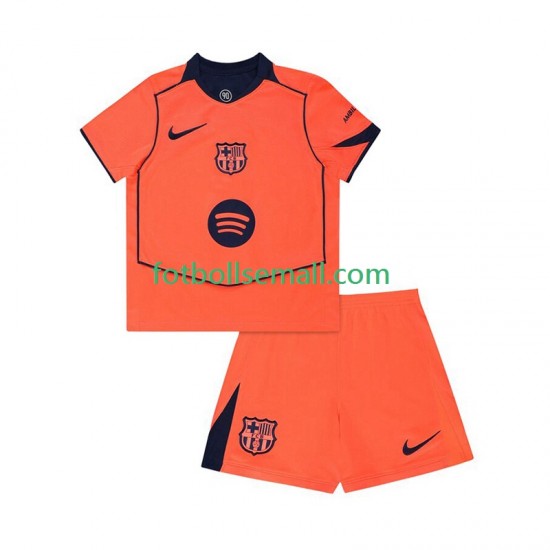 Matchtröjor FC Barcelona 2025-2026 Kortärmad till Barn (3:e ställ)