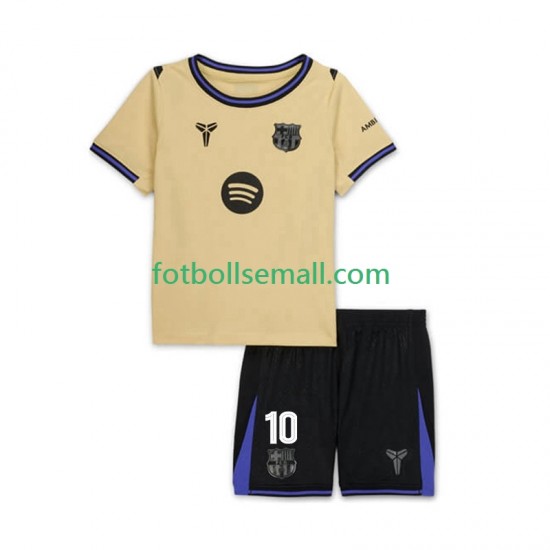 Matchtröjor FC Barcelona Lamine Yamal 10 UCL 2025-2026 Kortärmad till Barn (2:a ställ)