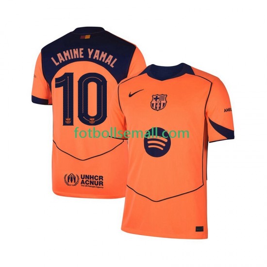 Matchtröjor FC Barcelona Lamine Yamal 10 UCL 2025-2026 Kortärmad till Herr (3:e ställ)