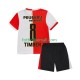 Matchtröjor Feyenoord Rotterdam Quinten Timber 8 2025-2026 Kortärmad till Barn (1:a ställ)