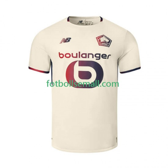 Matchtröjor LOSC Lille 2025-2026 Kortärmad till Herr (2:a ställ)