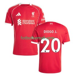 Matchtröjor Liverpool Diogo Jota 20 2025-2026 Kortärmad till Herr (1:a ställ)