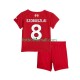 Matchtröjor Liverpool Dominik Szoboszlai 8 2025-2026 Kortärmad till Barn (1:a ställ)