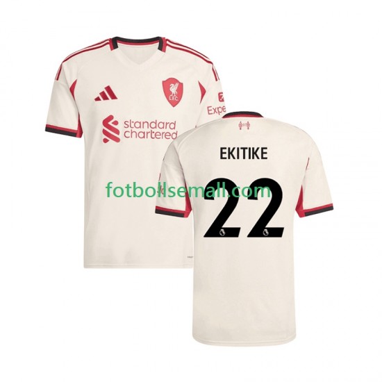 Matchtröjor Liverpool Hugo Ekitike 22 2025-2026 Kortärmad till Herr (2:a ställ)