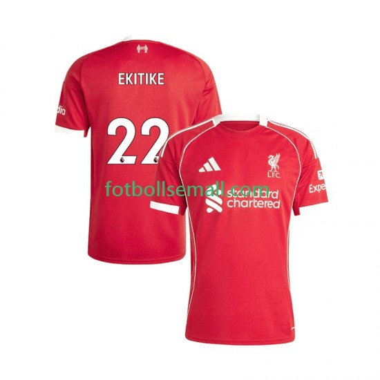 Matchtröjor Liverpool Hugo Ekitike 22 2025-2026 Kortärmad till Herr (1:a ställ)