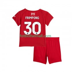 Matchtröjor Liverpool Jeremie Frimpong 30 2025-2026 Kortärmad till Barn (1:a ställ)