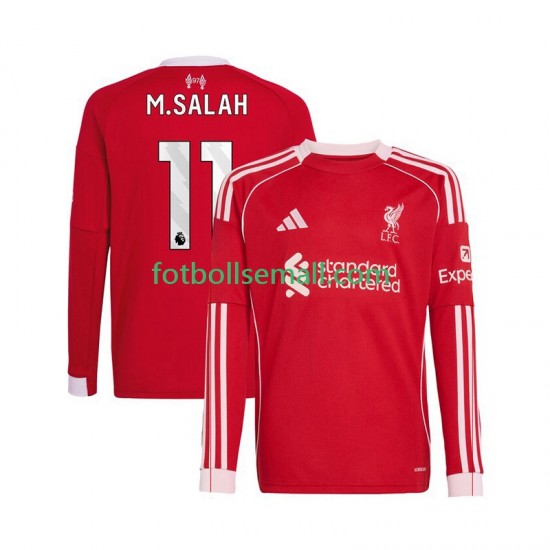 Matchtröjor Liverpool Mohamed Salah 11 2025-2026 Långärmad till Herr (1:a ställ)