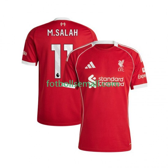 Matchtröjor Liverpool Mohamed Salah 11 2025-2026 Kortärmad till Herr (1:a ställ)