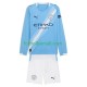 Matchtröjor Manchester City 2025-2026 Långärmad till Barn (1:a ställ)
