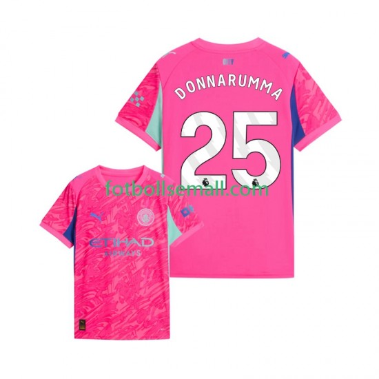 Matchtröjor Manchester City Målvaktströja Gianluigi Donnarumma 25 2025-2026 Kortärmad till Herr (2:a ställ)