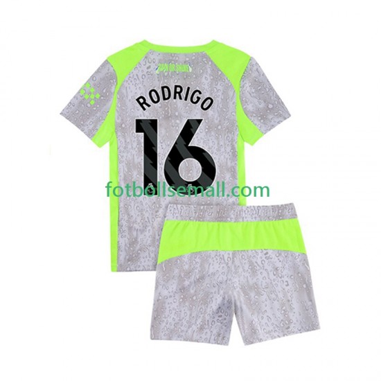 Matchtröjor Manchester City Rodrigo Hernandez 16 2025-2026 Kortärmad till Barn (3:e ställ)