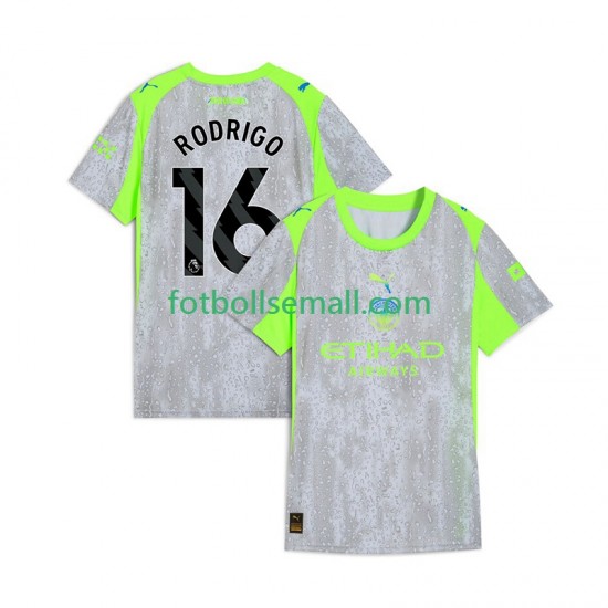 Matchtröjor Manchester City Rodrigo Hernandez 16 2025-2026 Kortärmad till Herr (3:e ställ)