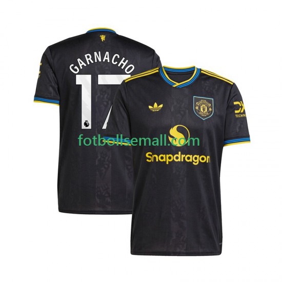 Matchtröjor Manchester United Alejandro Garnacho 17 2025-2026 Kortärmad till Herr (3:e ställ)