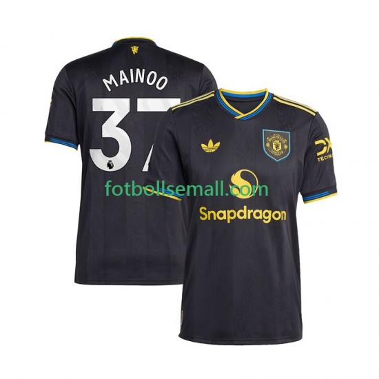 Matchtröjor Manchester United Kobbie Mainoo 37 2025-2026 Kortärmad till Herr (3:e ställ)