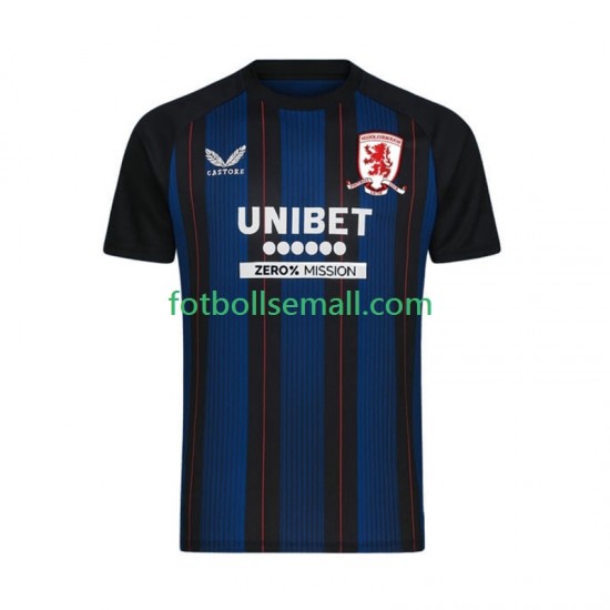 Matchtröjor Middlesbrough 2025-2026 Kortärmad till Herr (2:a ställ)