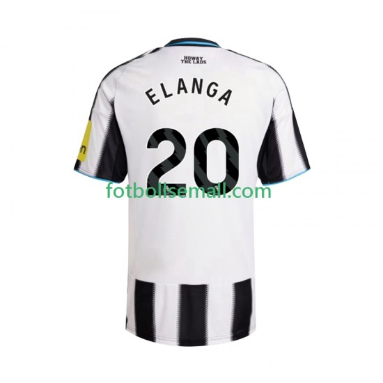 Matchtröjor Newcastle United Elanga 20 2025-2026 Kortärmad till Herr (1:a ställ)