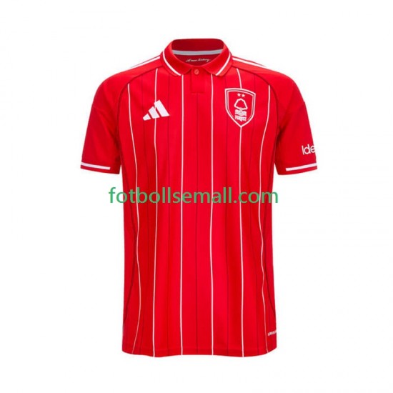 Matchtröjor Nottingham Forest 2025-2026 Kortärmad till Herr (1:a ställ)