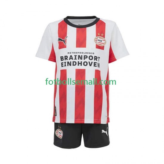 Matchtröjor PSV Eindhoven 2025-2026 Kortärmad till Barn (1:a ställ)
