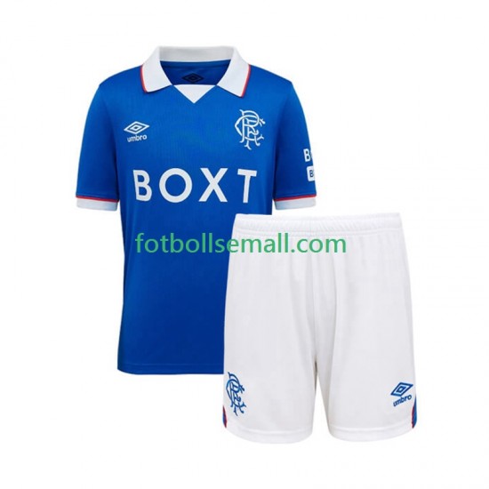 Matchtröjor Rangers 2025-2026 Kortärmad till Barn (1:a ställ)