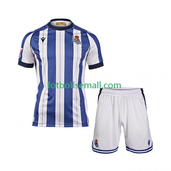 Matchtröjor Real Sociedad 2025-2026 Kortärmad till Barn (1:a ställ)