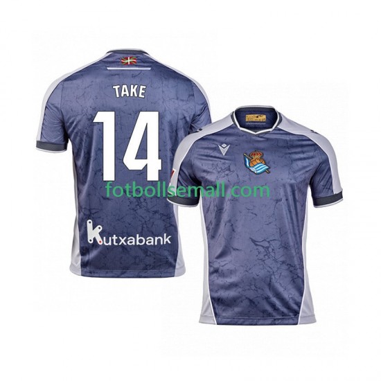 Matchtröjor USA Real Sociedad Takef Kubo 14 2025-2026 Kortärmad till Herr (2:a ställ)