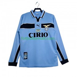 Matchtröjor SS Lazio Retro 1998 1999 Långärmad till Herr (1:a ställ)